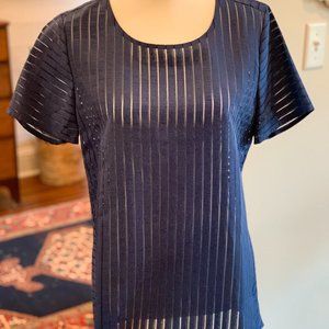 J. Crew Navy Top